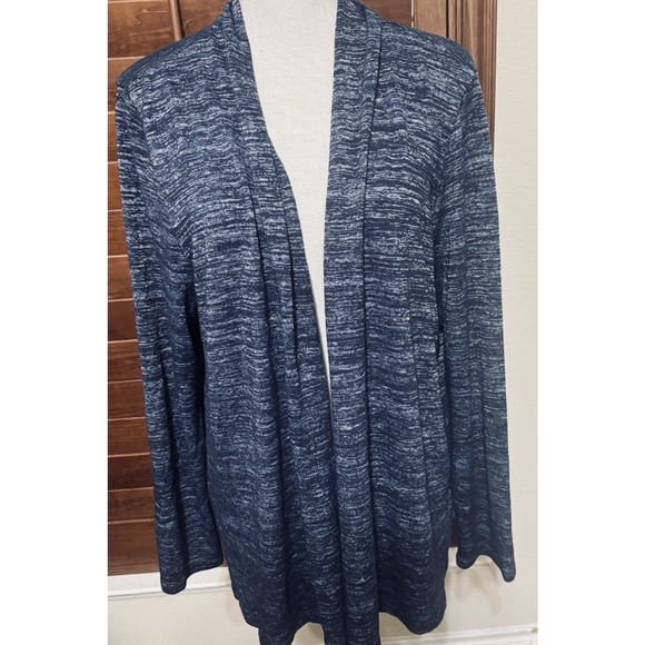 Workshop Republic Clothing Sweaters - Workshop Republic Clothing Navy Blue Open Cardigan Sweater Size XL casual